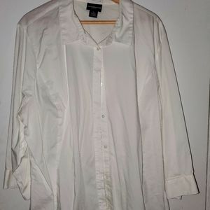 Liz Claiborne Button Up 3/4 sleeve Shirt (3X)